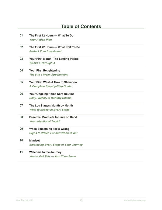 Caring For Your Microlocs After Getting Them
