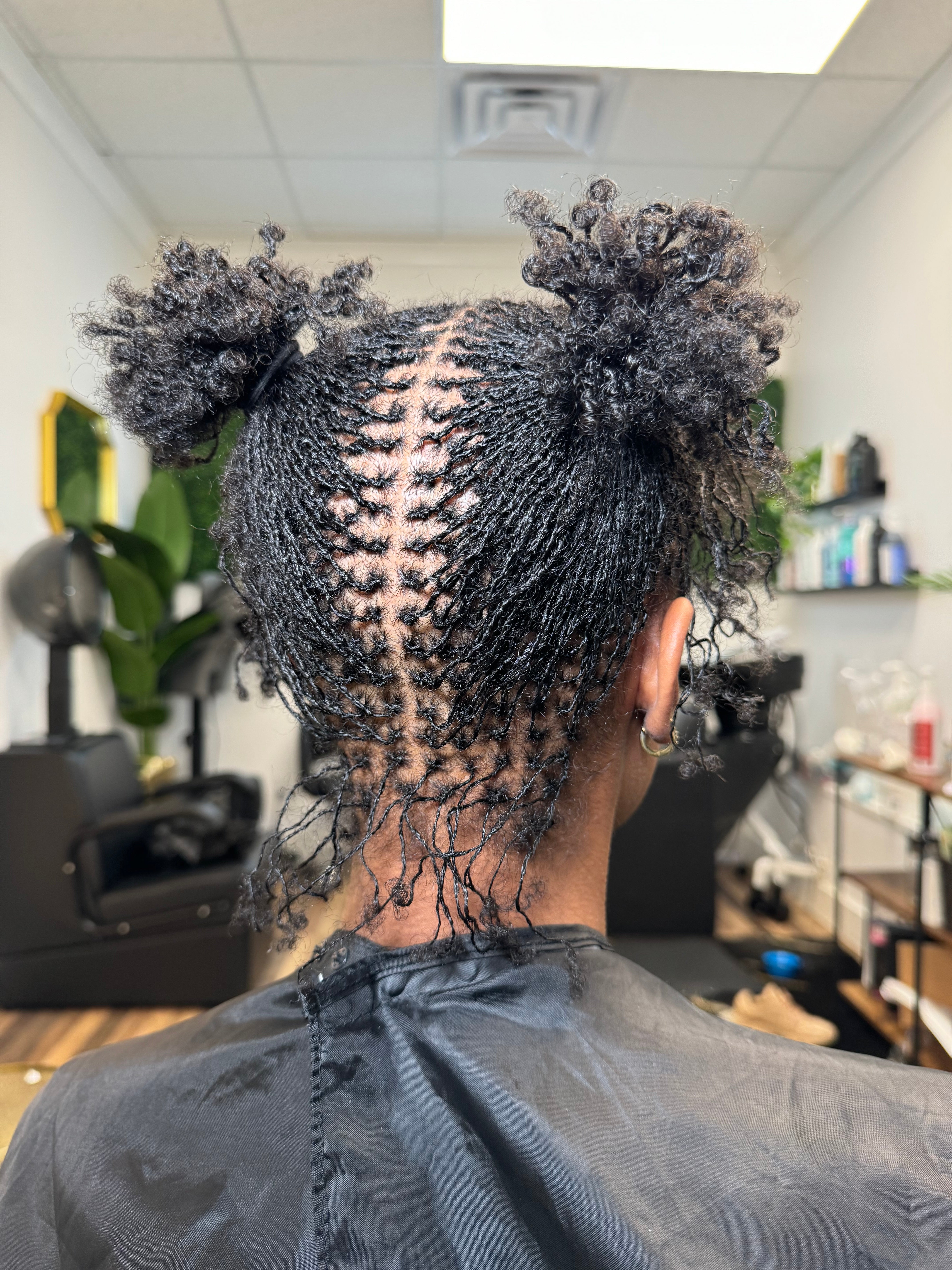 Precise loc grid and finished result