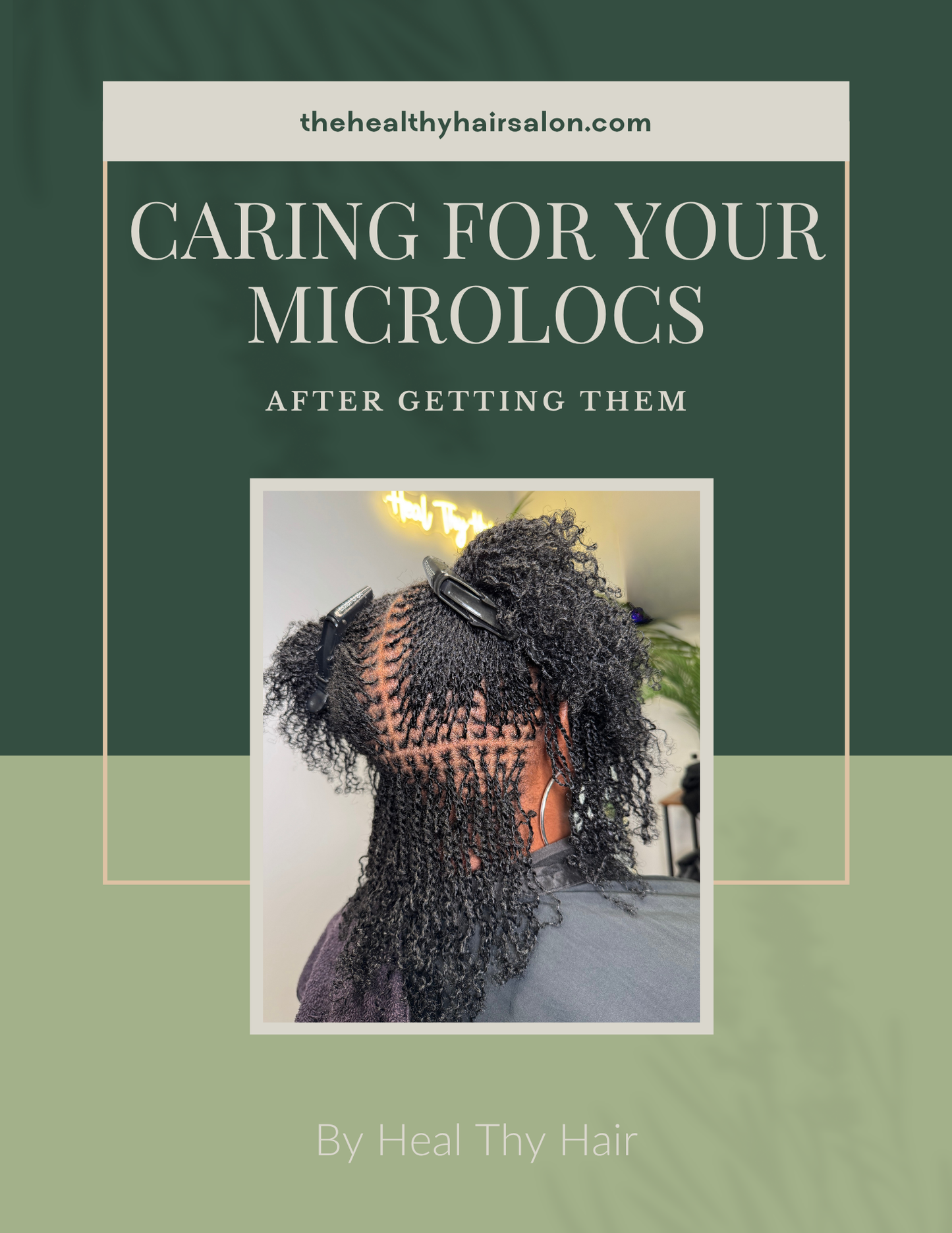 Caring For Your Microlocs After Getting Them