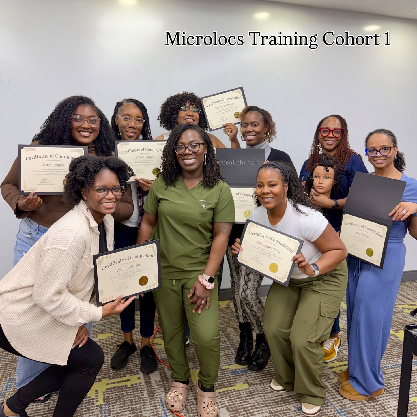 Microlocs Certification Class — Remaining Balance