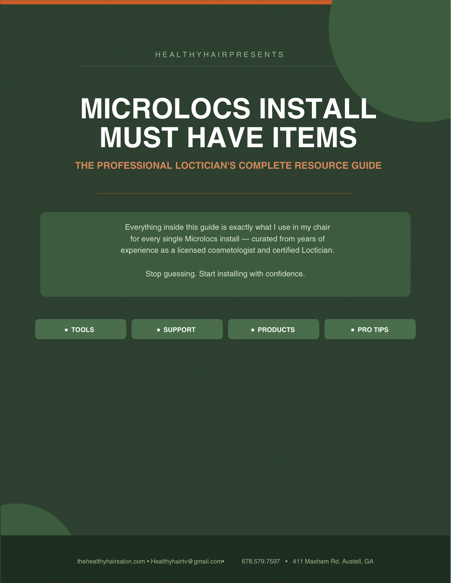 Microlocs Install Must Have Items — The Professional Guide