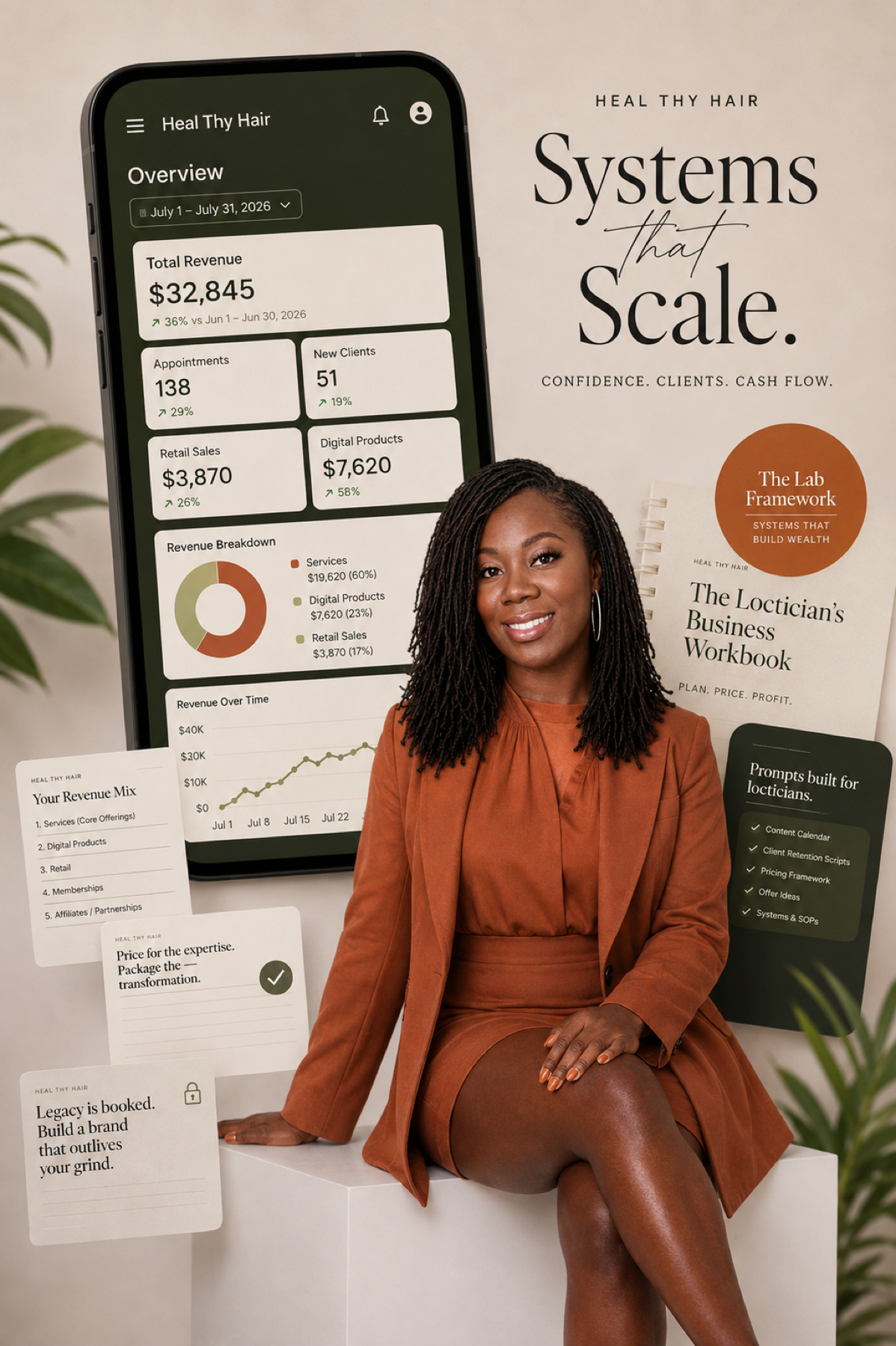 Heal Thy Hair beauty business planning and implementation